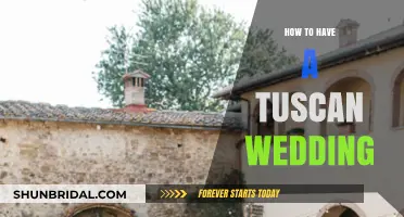 Create Your Dream Tuscan Wedding: A Guide to Rustic Elegance