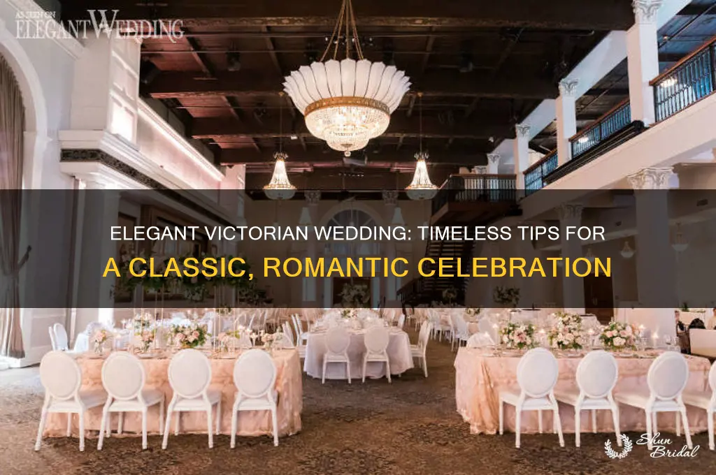 how to have a victorian themed wedding