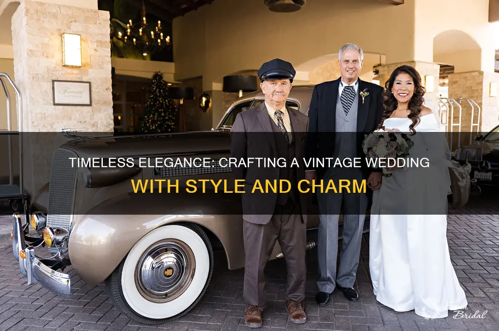 how to have a vintage wedding
