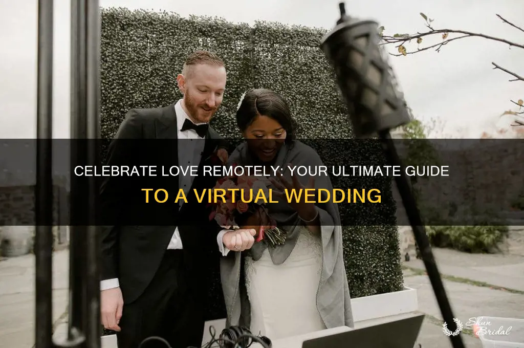 how to have a virtual wedding