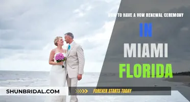 Renew Your Vows in Miami: A Guide to a Magical Ceremony