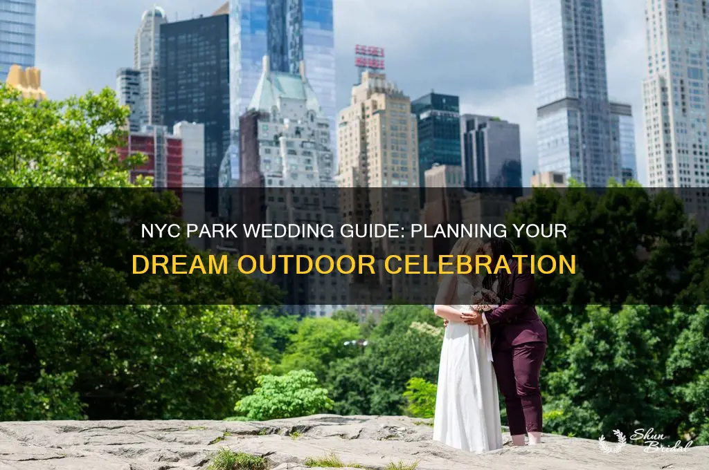 how to have a wedding a park in nyc