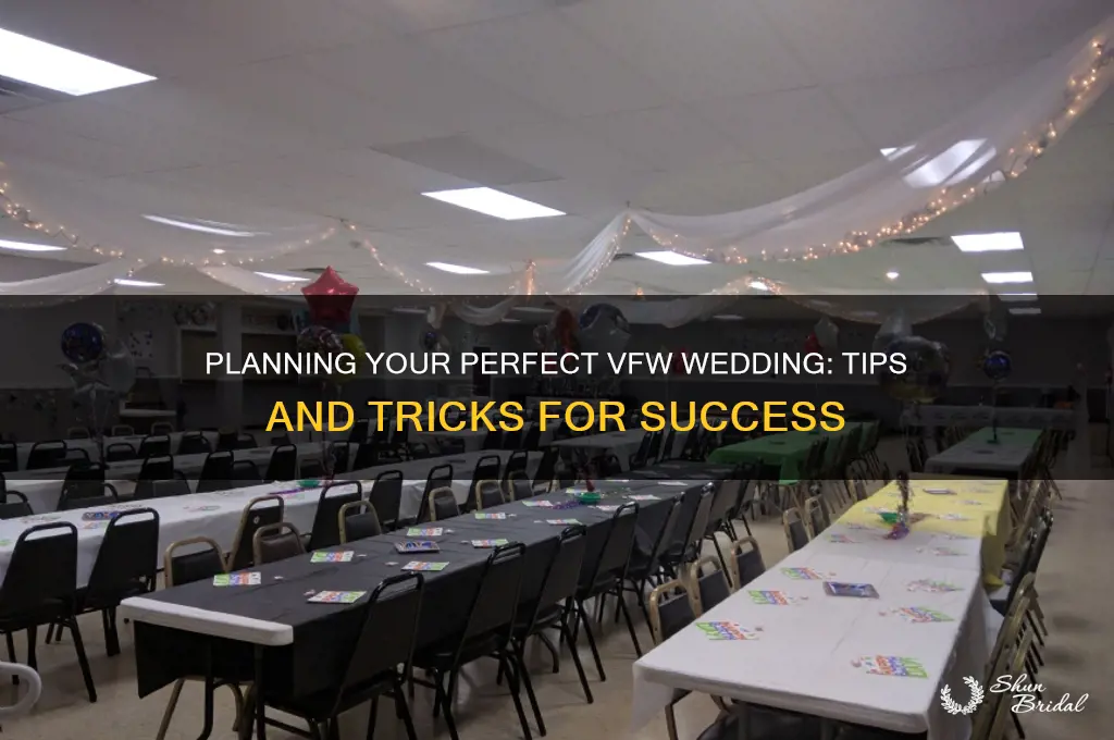 how to have a wedding at a vfw