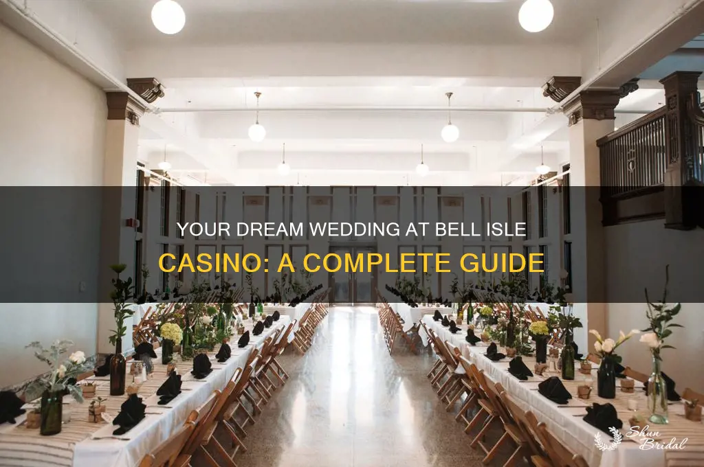 how to have a wedding at bell isle casino