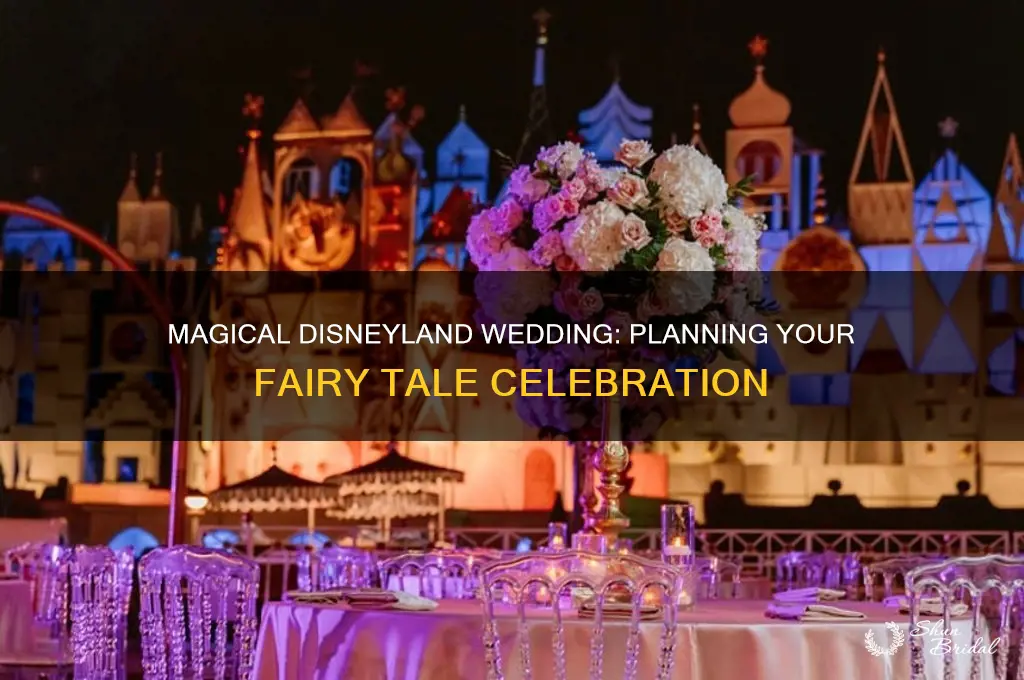 how to have a wedding at disneyland