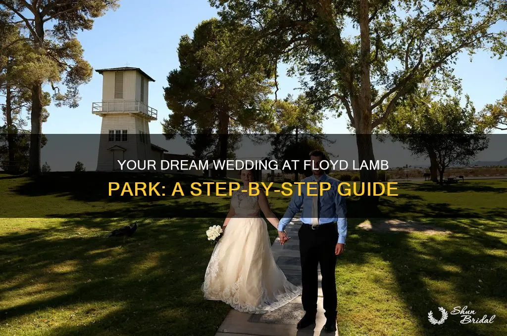 how to have a wedding at floyd lamb park