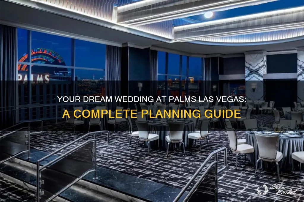 how to have a wedding at palms las vegas