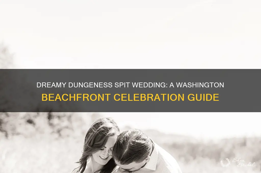 how to have a wedding at the dungeness spit washingotn