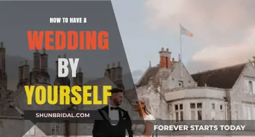 Solo Wedding Bliss: Planning Your Intimate Self-Celebration Step-by-Step