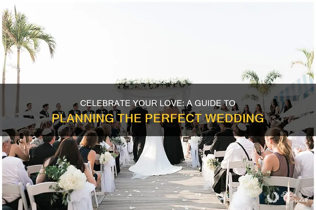 how to have a wedding celebration