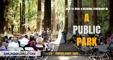 Planning Your Dream Wedding: A Guide to Public Park Ceremonies