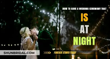 Enchanting Evening Weddings: Tips for a Magical Nighttime Ceremony