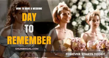 Crafting Unforgettable Moments: Your Guide to a Memorable Wedding Day