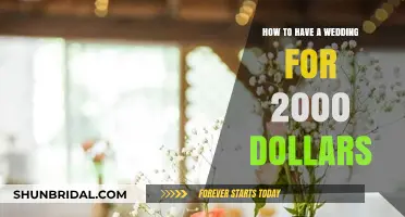 Budget-Friendly Bliss: Planning a $2000 Wedding Without Sacrificing Style