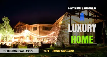 Elegant Home Weddings: Crafting a Luxury Celebration in Your Dream Space
