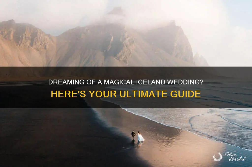 how to have a wedding in iceland