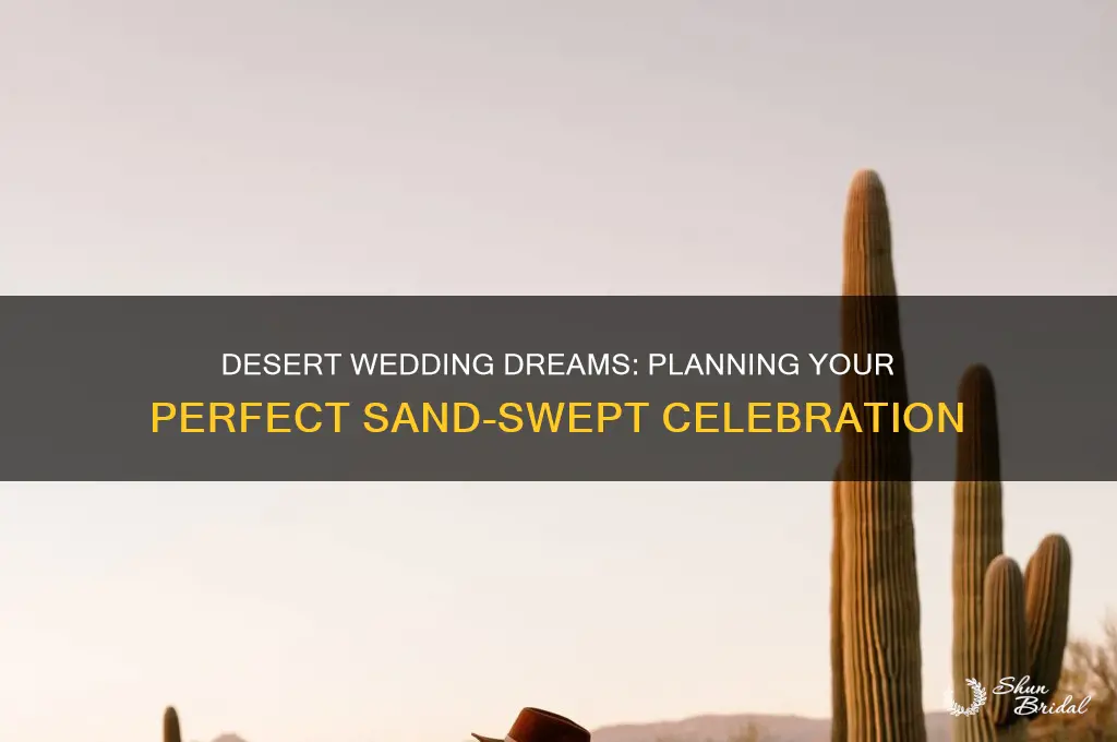 how to have a wedding in the desert