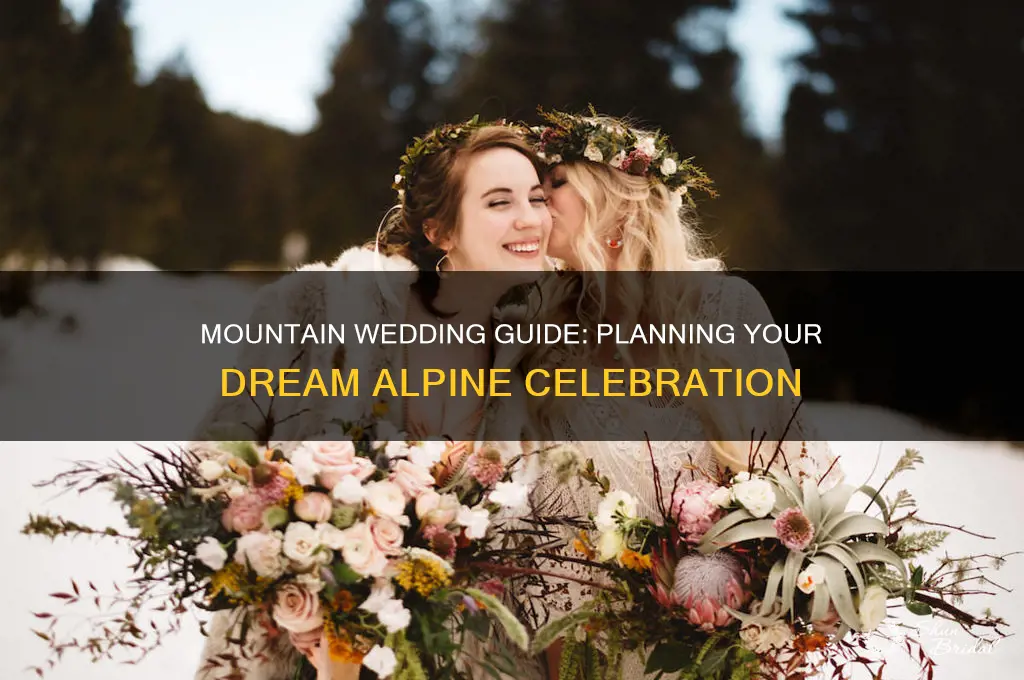 how to have a wedding in the mountains
