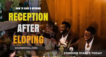 Creative Ways to Celebrate Your Elopement with a Reception
