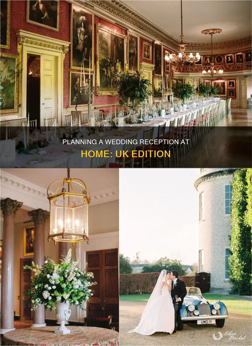 how to have a wedding reception at home uk