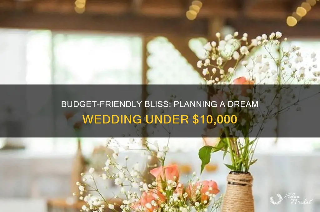 how to have a wedding under 10k