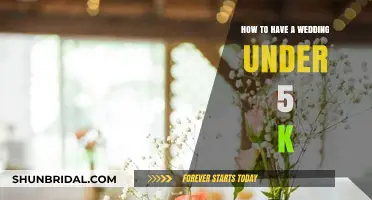 Budget-Friendly Bliss: Planning Your Dream Wedding for Under $5,000