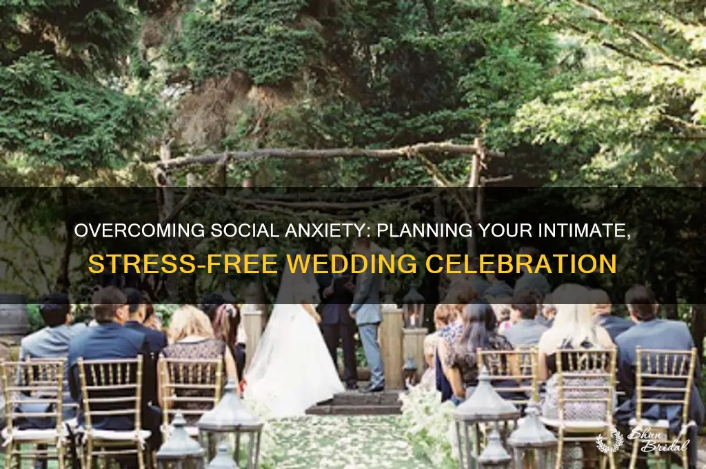 how to have a wedding when you have social anxiety