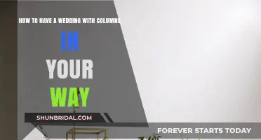 Designing Your Dream Wedding: Creative Column Decor Ideas for a Unique Celebration