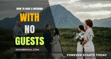 Intimate Elopement Ideas: Planning a Guest-Free Wedding Celebration
