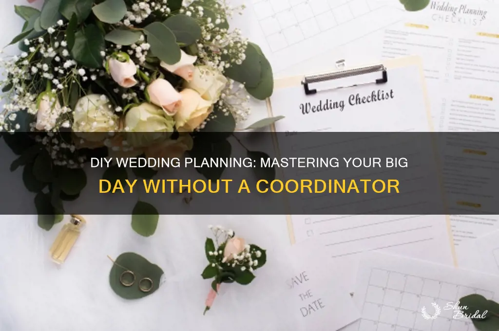 how to have a wedding without a coordinator