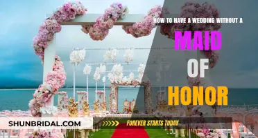 Unique Wedding Ideas: Celebrating Without a Maid of Honor