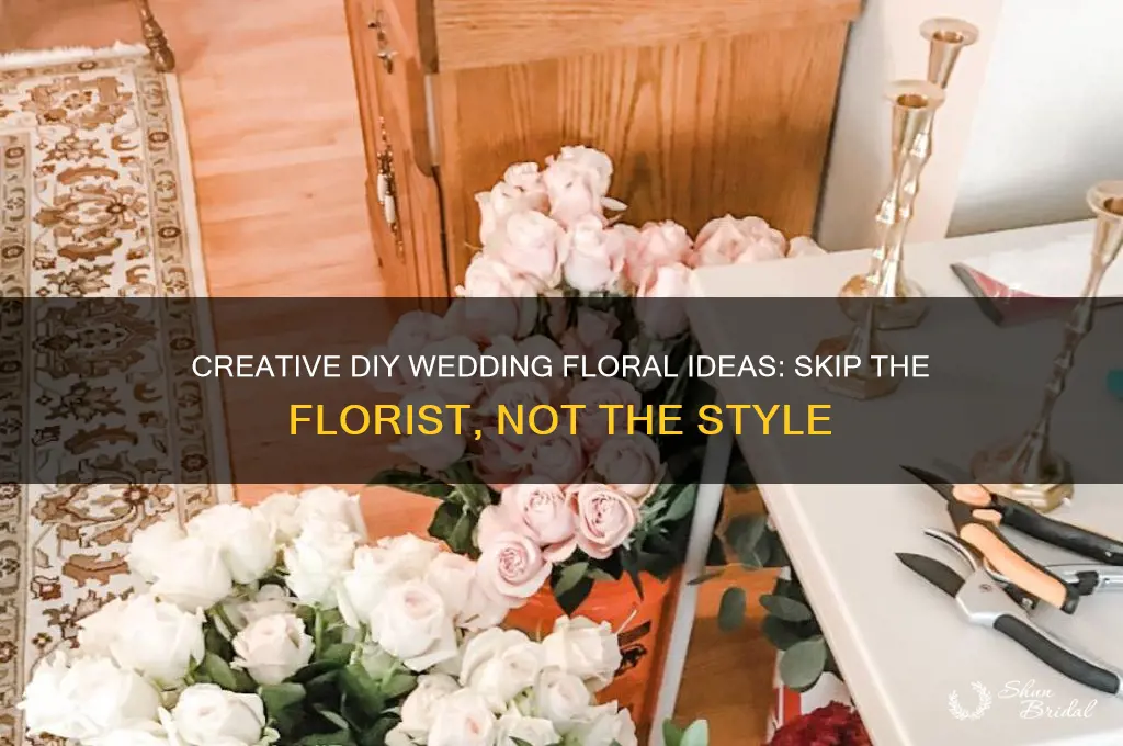 how to have a wedding witjout a florist
