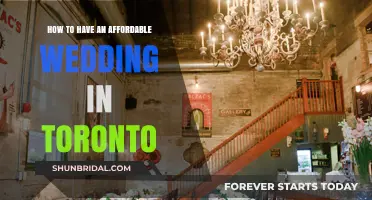 Budget-Friendly Toronto Wedding: Tips for an Affordable Celebration