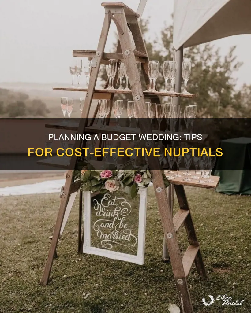 how to have an affordable wedding