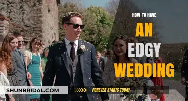 Unconventional Elegance: Crafting an Edgy, Unforgettable Wedding Celebration