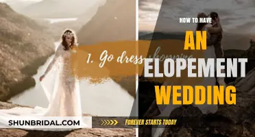 Elope in Style: A Guide to Planning Your Intimate Wedding