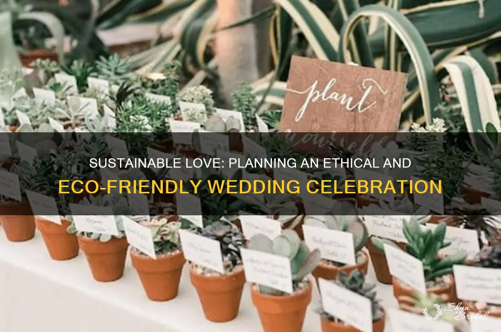 how to have an ethical wedding