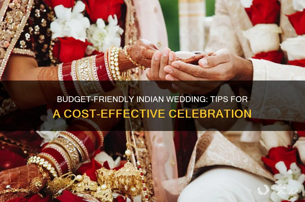 how to have an inexpensive indian wedding