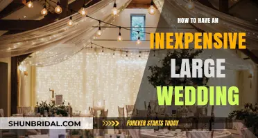 Budget-Friendly Tips for Planning a Large, Affordable Dream Wedding