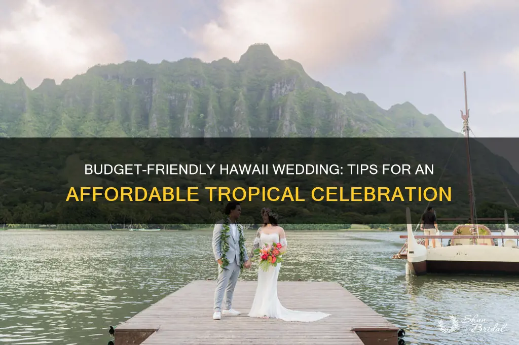 how to have an inexpensive wedding in hawaii