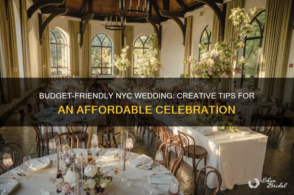 how to have an inexpensive wedding in nyc