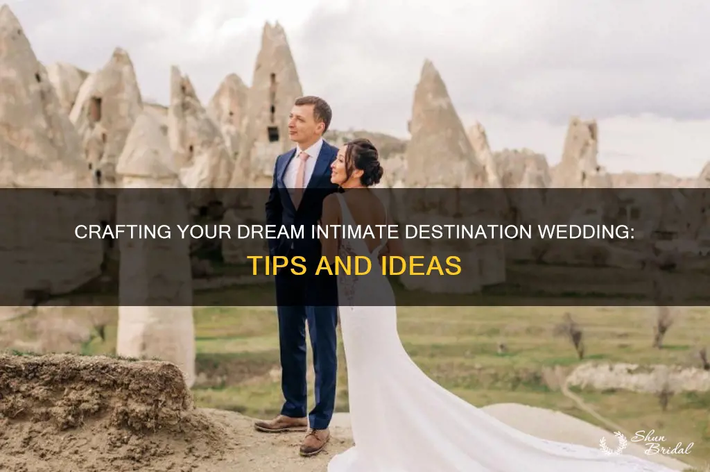 how to have an intimate destination wedding