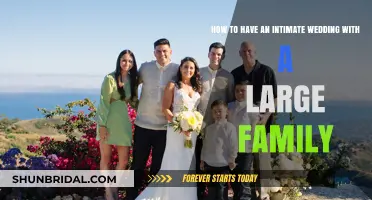 Intimate Wedding Dreams: Balancing Large Families with Cozy Celebrations