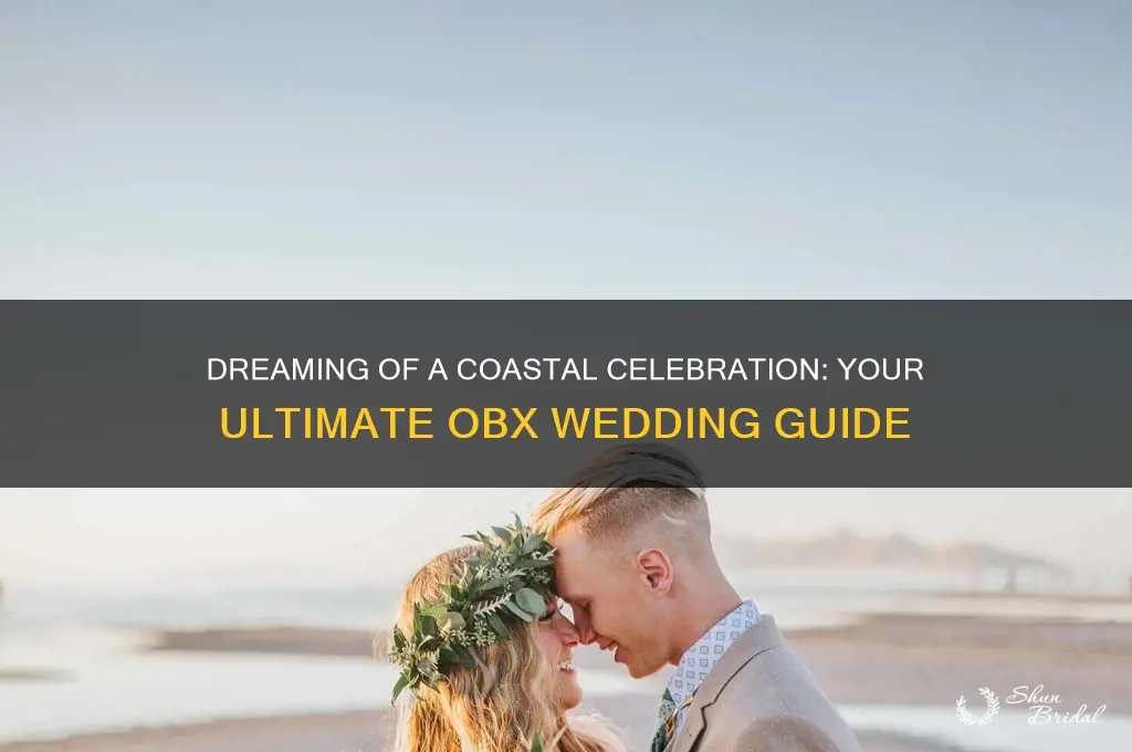 how to have an obx wedding
