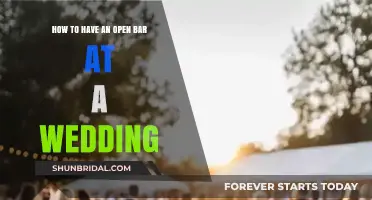 Cheers to Love: Tips for Hosting an Open Bar at Your Wedding