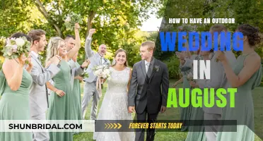 August Outdoor Wedding Guide: Tips for a Perfect Summer Celebration