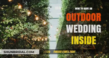 Transform Your Indoor Space: Creating a Magical Outdoor Wedding Inside