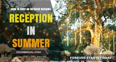 Summer Outdoor Wedding Reception Ideas