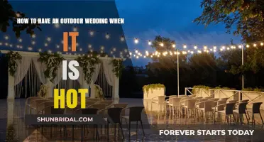 Beat the Heat: Tips for a Perfect Summer Outdoor Wedding