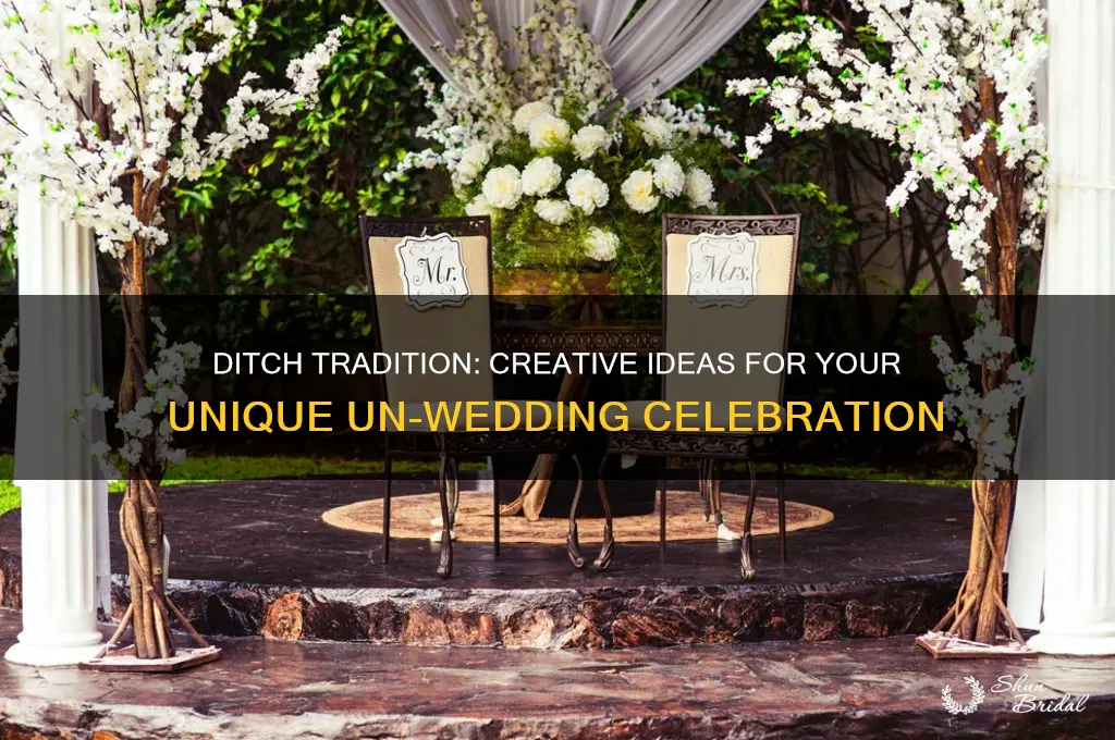 how to have an un wedding